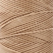 Bobina de hilo plano encerado Linhasita para macramé de 1,4 mm - Cinnamon (PALHA) x 130 m