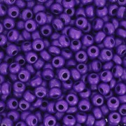 Cuentas de Rocalla Preciosa 8/0 - 3 mm - Terra Intensive - Violeta mate x20 g