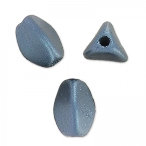 Pinch Beads 5x3 mm Pastel Montana Blue x50