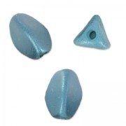 Pinch Beads 5x3 mm Pastel Petrol x50|raw }}