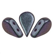 Cuentas de cristal Amos® by Puca® 5x8 mm - Polynesian Lilac x10g|raw }}