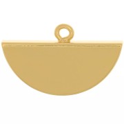 Alicate media luna punta 18x11 mm - Dorado x1|raw }}