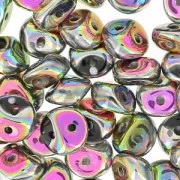 ES-O® Beads 5 mm Jet Vitrail Full x5g