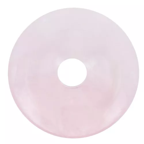 Donuts 25 mm Cuarzo Rosa x1
