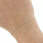 Forçat 1 mm cadena de malla - 316L acero inoxidable x1m