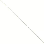 Cadena de malla Forçat 1 mm - Acero inoxidable 316L dorado x50cm