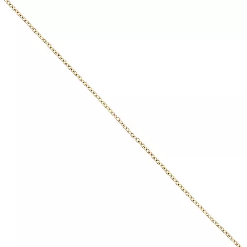 Cadena de malla Forçat 1,1 mm - Acero inoxidable 316L dorado x50cm