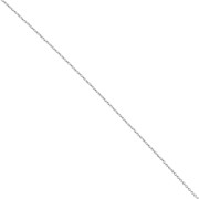 Cadena de eslabones de lima Forçat 1,1 mm - Acero inoxidable 316L x1m|raw }}