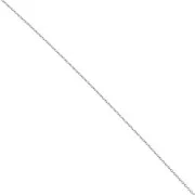 Cadena de eslabones de lima Forçat 1,1 mm - Acero inoxidable 316L x1m