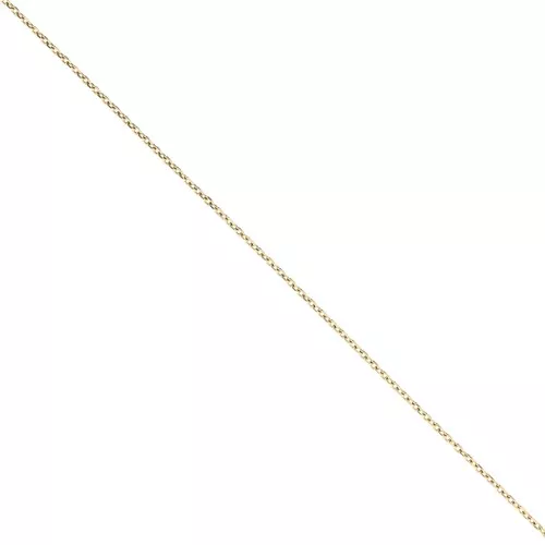 Cadena de eslabones de lima Forçat 1,4 mm - Acero inoxidable 316 Dorado x50cm