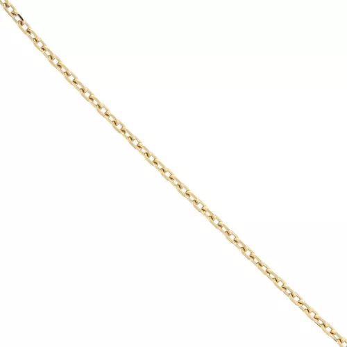 Cadena Forçat 2,6 mm - acero inoxidable 316L dorado x50cm
