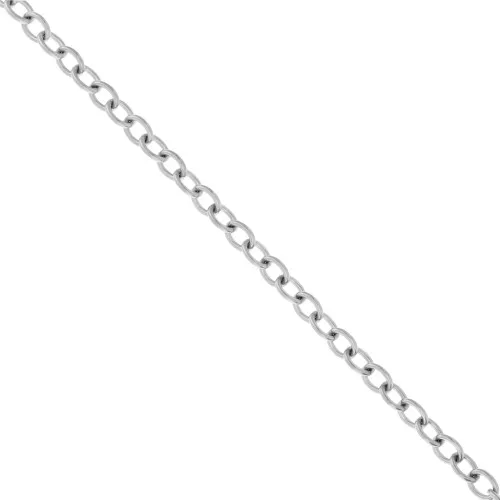 Forçat 5 mm cadena de malla - acero inoxidable 316L x1m