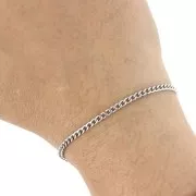 Eslabón de cadena con bordillo 2,7 mm - Acero inoxidable 316L x1m