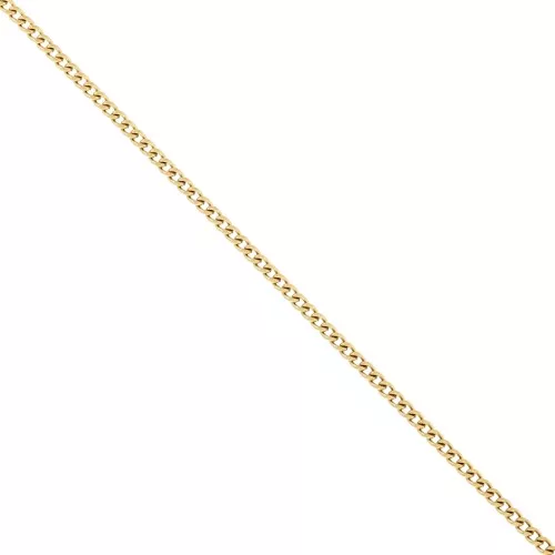 Eslabón de cadena con bordillo 2,7 mm - Acero inoxidable 316L dorado x50cm