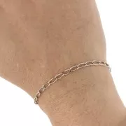 Cadena de caballo 3,3 mm - Acero inoxidable 316L x1m