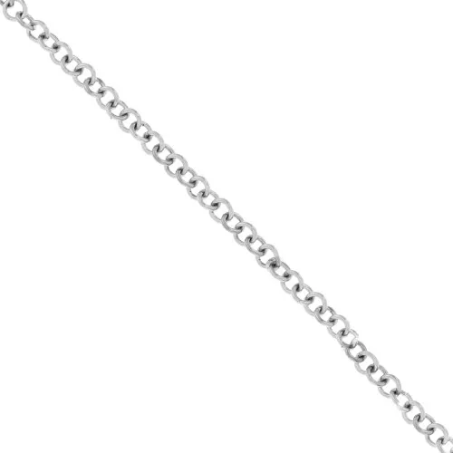 Forçat cadena de malla redonda 4,9 mm - acero inoxidable 316L x1m