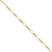 Cadena malla Forçat 1.2 mm - Gold filled x1m