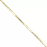 Cadena malla Forçat 1.2 mm - Gold filled x1m