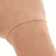 Cadena malla Forçat 1.2 mm - Gold filled x1m