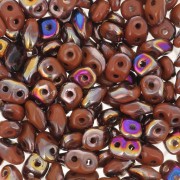 SuperDuo 2,5x5 mm Umber Sliperit x10g