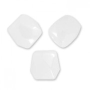Facetadas 2 mm (True 2) Alabaster Pastel White x50|raw }}