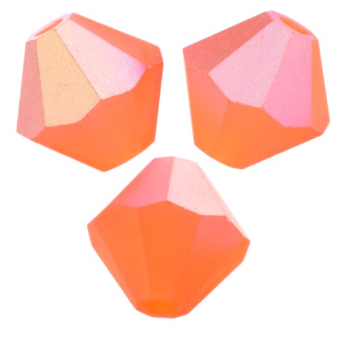 Preciosa rondelle cuentas - Cuenta 6 mm - Sun AB Mate x12