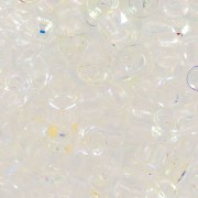 Cuentas de Rocalla Matubo 7/0 - 3,5 mm Crystal AB x 10 g