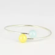 Pulsera flexible 20.5 cm para semi-agureadas de Plata 925 x1