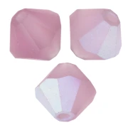 Preciosa cuentas rondelle - Cuenta rondelle 5 mm - Amatista clara AB Mate x12