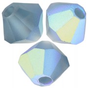 Preciosa cuentas rondelle - Cuenta rondelle 5 mm - Montana AB Mate x12|raw }}