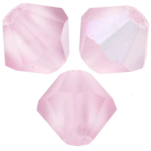 Preciosa roundels - Cuenta Rondelle 5 mm - Zafiro rosa AB mate x12