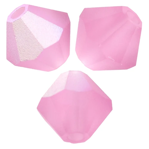 Preciosa rondelle cuentas - Cuenta 5 mm - Rosa AB Mate x12