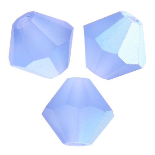 Preciosa rondelle cuentas - Cuenta 5 mm - Zafiro AB Mate x12