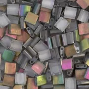 Miyuki Tila Beads 5x5x1.9 mm TL-4557 - Vitrail Matte x10g