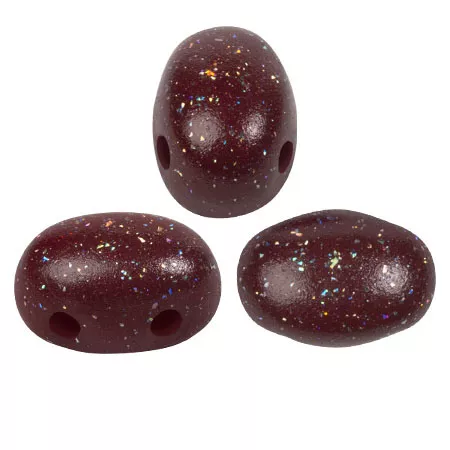 Cuentas de cristal Samos® by Puca® 5x7 mm Constellation Garnet x10g