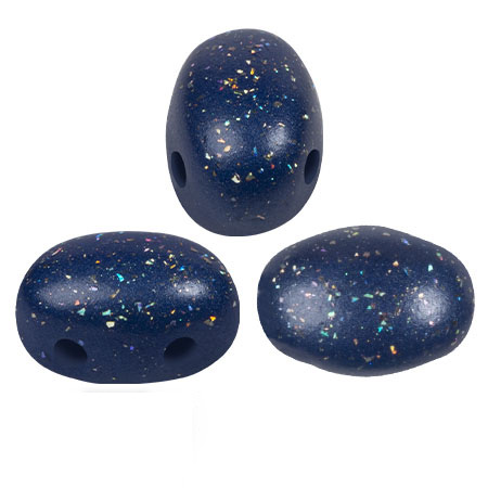 Cuentas de cristal Samos® by Puca® 5x7 mm Constellation Night Blue x10g