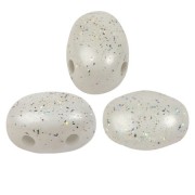 Cuentas de cristal Samos® by Puca® 5x7 mm Constellation Blanco x10g|raw }}