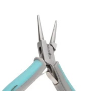 Alicate de muelle redondo 12 cm mango ergonómico by Cuenta&Co - Azul - Gris x1