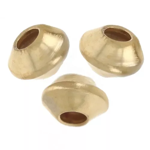 Cuentas aplanadas 3x2 mm - Gold Filled x15