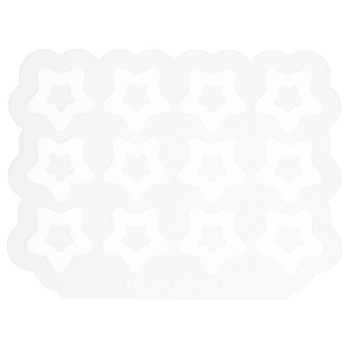 Molde de silicona Géa Creations para hacer colgantes de estrella de 19 mm x1