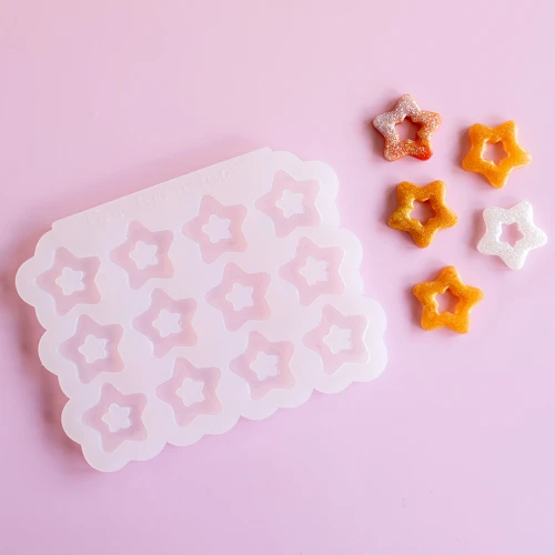Molde de silicona Géa Creations para hacer colgantes de estrella de 19 mm x1