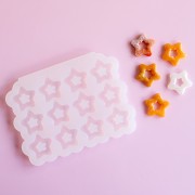 Molde de silicona Géa Creations para hacer colgantes de estrella de 19 mm x1