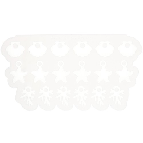 Molde de silicona Géa Creations para colgantes marinos x1