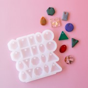 Molde de silicona Gea Creations para colgantes geométricos x1