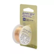 Hilo de cobre Artistic Wire 0,41 mm col Bronze phosphoreux x13,7m