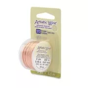 Hilo de cobre Artistic Wire 0.81 mm Bronze phosphoreux x 5,5 m