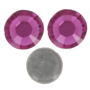 Cristal Puro Strass Hotfix 2 mm - Fucsia x36