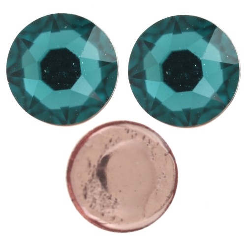 Cristal puro Strass Hotfix 4 mm - Circón azul x36