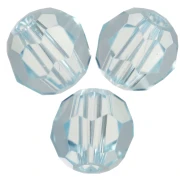 Cuentas redondas PureCrystal 5000 4 mm - Azore claro x20