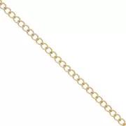 Cadena malla Rombo 1.5 mm Gold filled x50cm